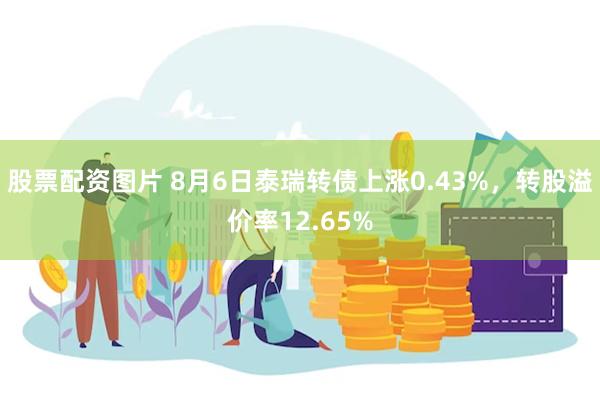 股票配资图片 8月6日泰瑞转债上涨0.43%，转股溢价率12.65%