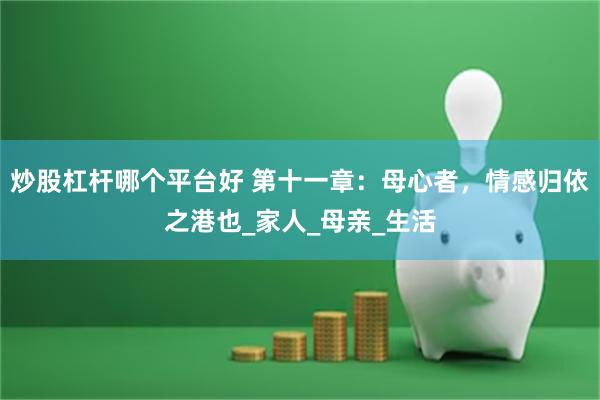 炒股杠杆哪个平台好 第十一章：母心者，情感归依之港也_家人_母亲_生活